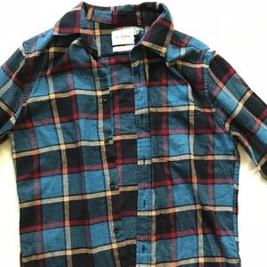 Blue/Red/Yellow Boyfriend’s Flannel